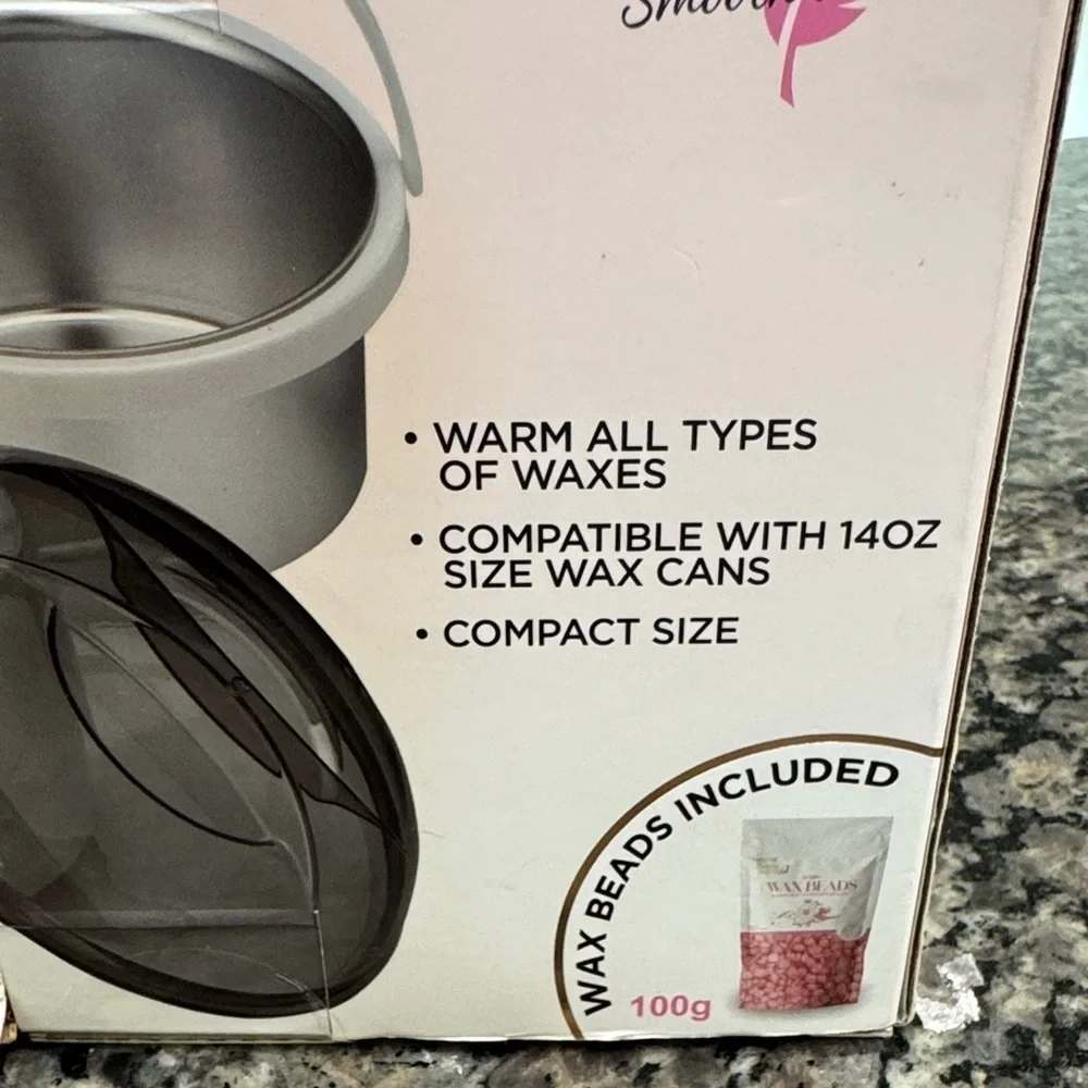 Wax Warmer with Pink Wax Beads vivitar NWT
